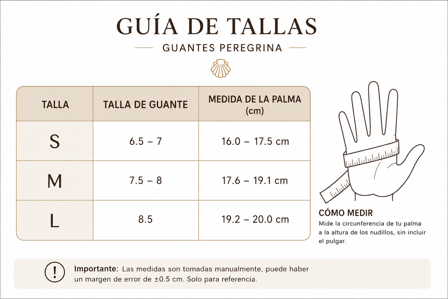 PREVENTA Guantes de piel Siena