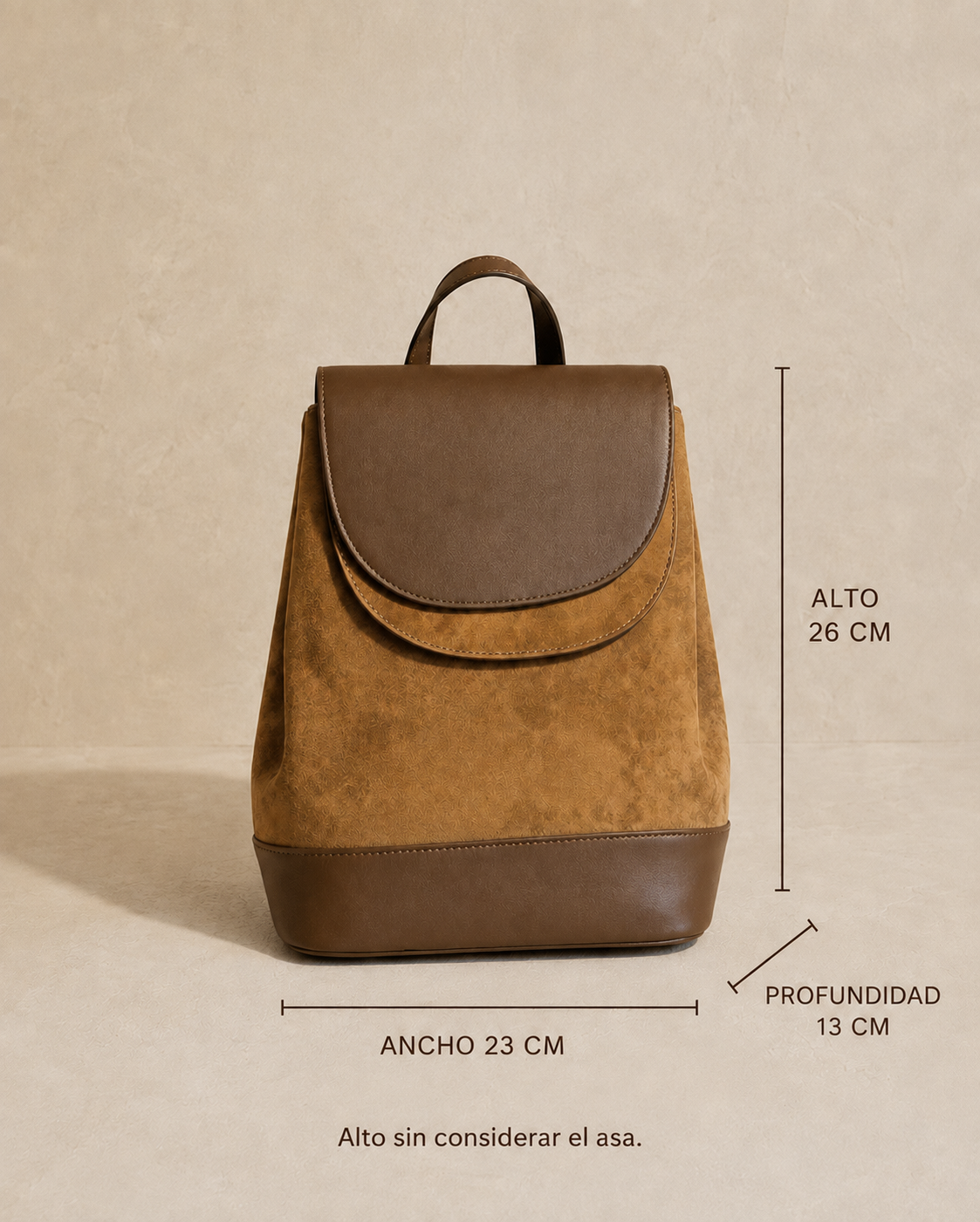 Mochila Solené Tostado