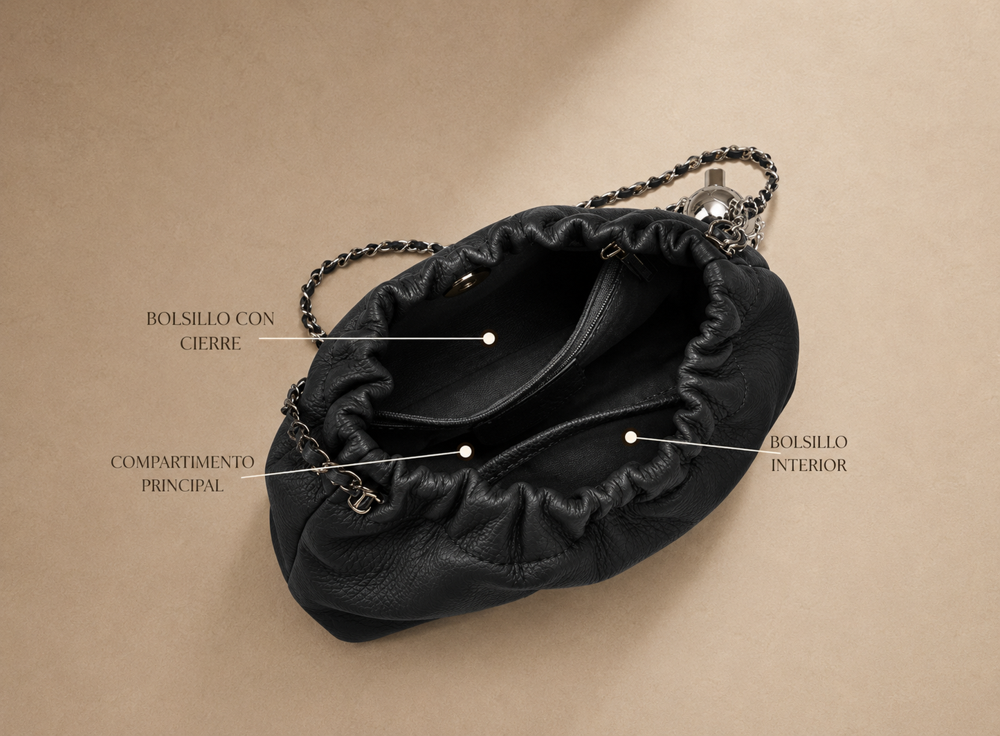 JULIETTE Negro Peregrina Atelier