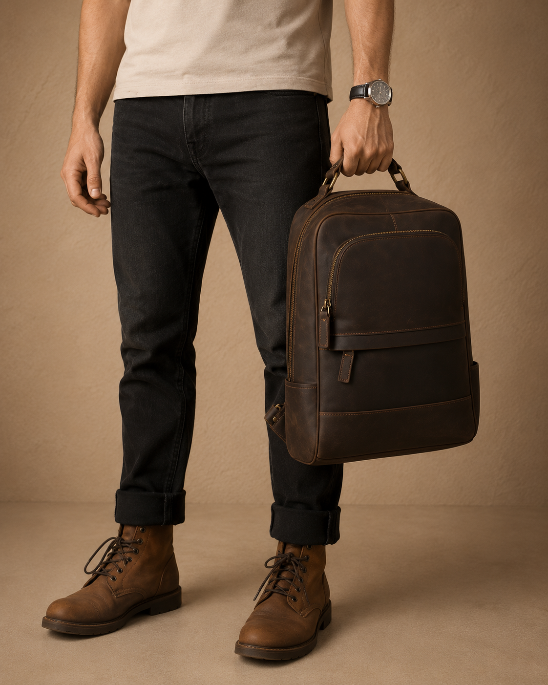 Mochila Cambridge Mocka
