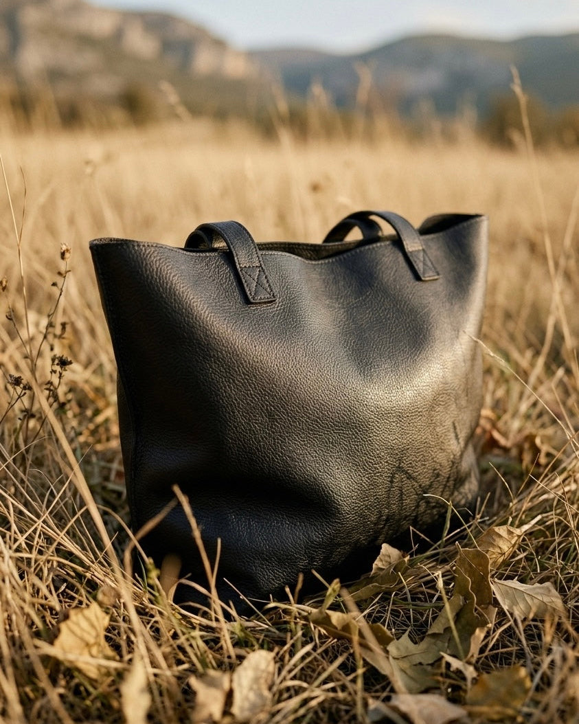 Totebag XL Toledo Negro Grano