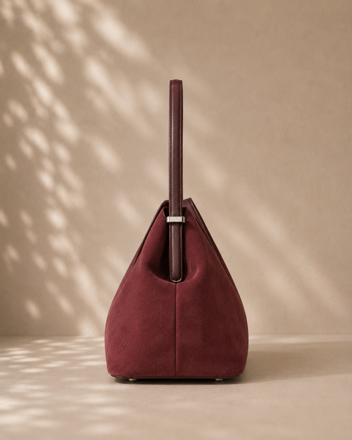 Cartera Duna Brique edición limitada - diseño escultórico cuero Chile