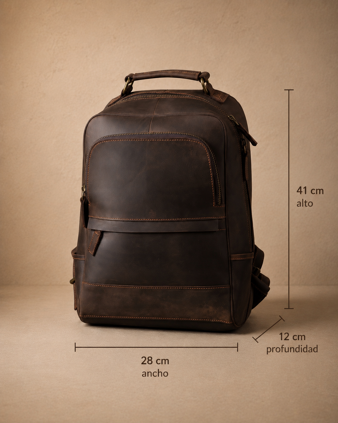 Mochila Cambridge Mocka