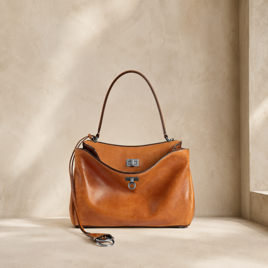 CAMILLE SMALL CAMEL Peregrina Atelier
