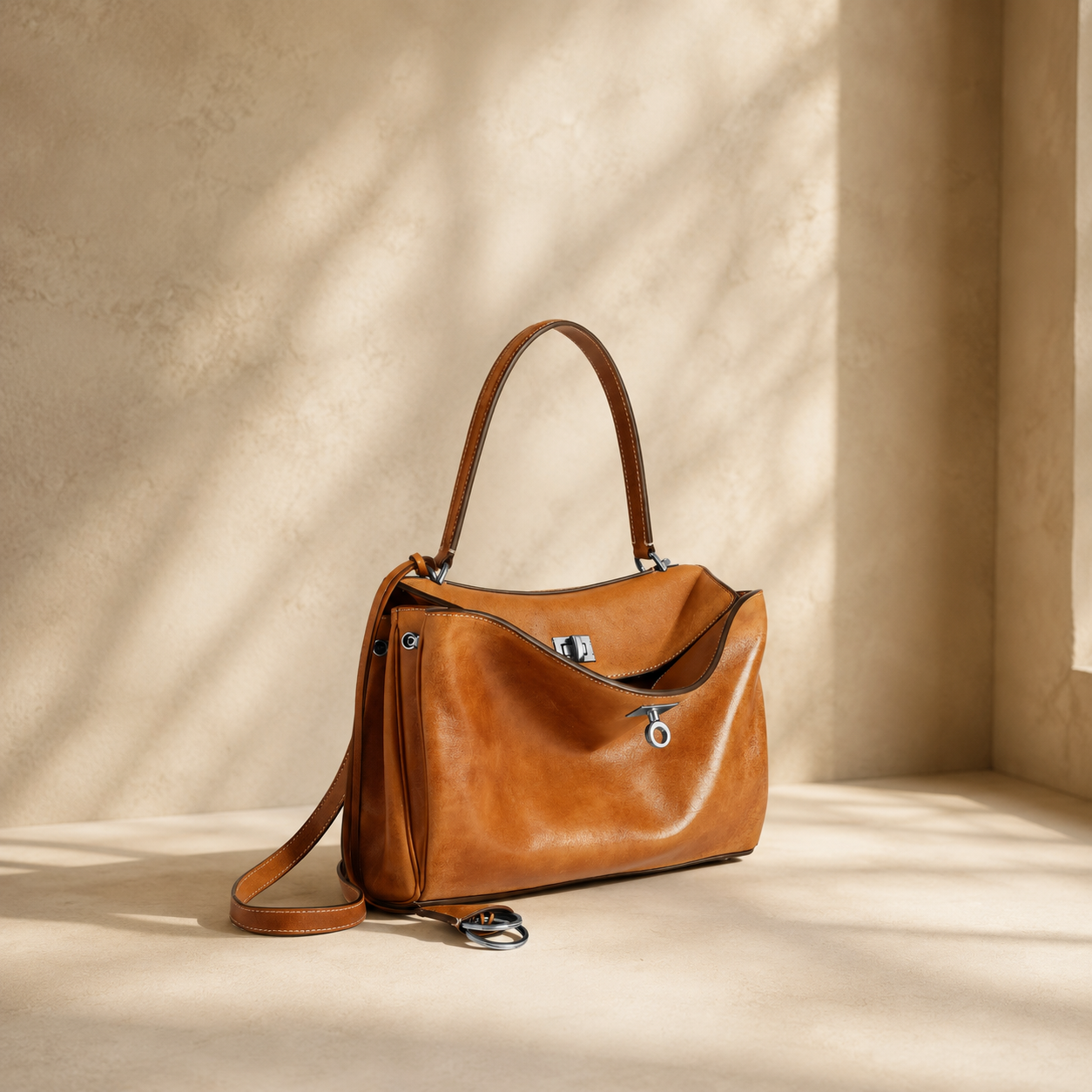 CAMILLE SMALL CAMEL Peregrina Atelier